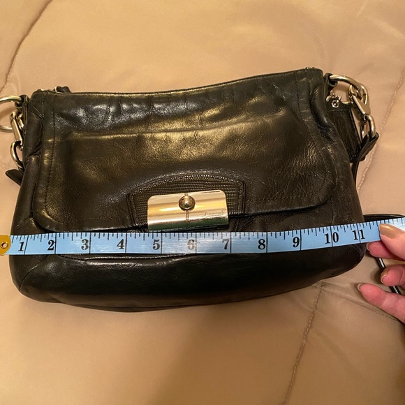 Coach Kristen Black Shoulder Bag - Picture 9 of 10